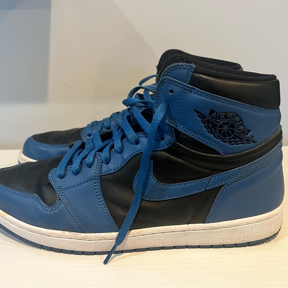 AIR JORDAN 1 RETRO HIGH OG 'DARK MARINA BLUE' size 14